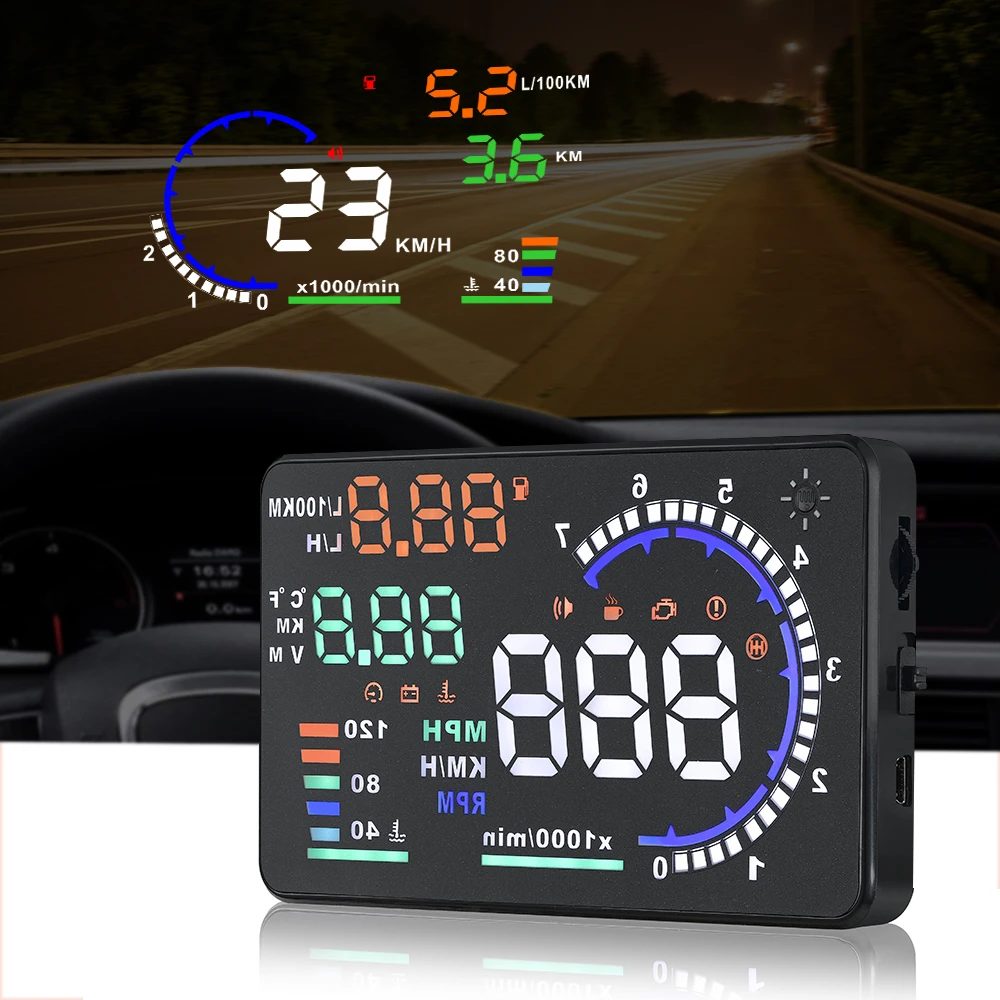  Новый A8 HUD новый дизайн 5 