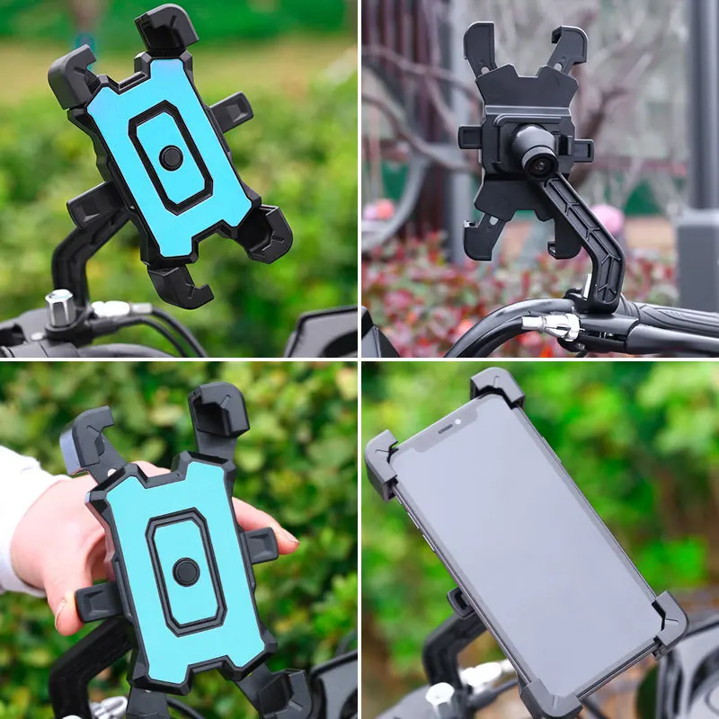 Bike Phone Mount Motorcycle Phone Mount Bike Phone Holder for Mountain Road Bike Scooter