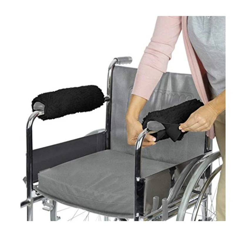 Comfort Padding Pressure Relief Wheelchair Armrest Cover Soft Support Cushion Accessories for Padded Arm Rest