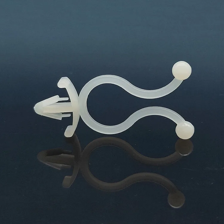 certificate plastic standoff twist tie natural