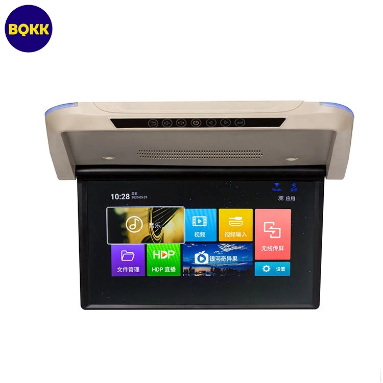 Viewtech 15 6 'моторизованный складной Автомобильный сенсорный экран с поддержкой 8K видео воспроизведения Android 8-ядерный Автоматический монитор для роскошного автомобиля