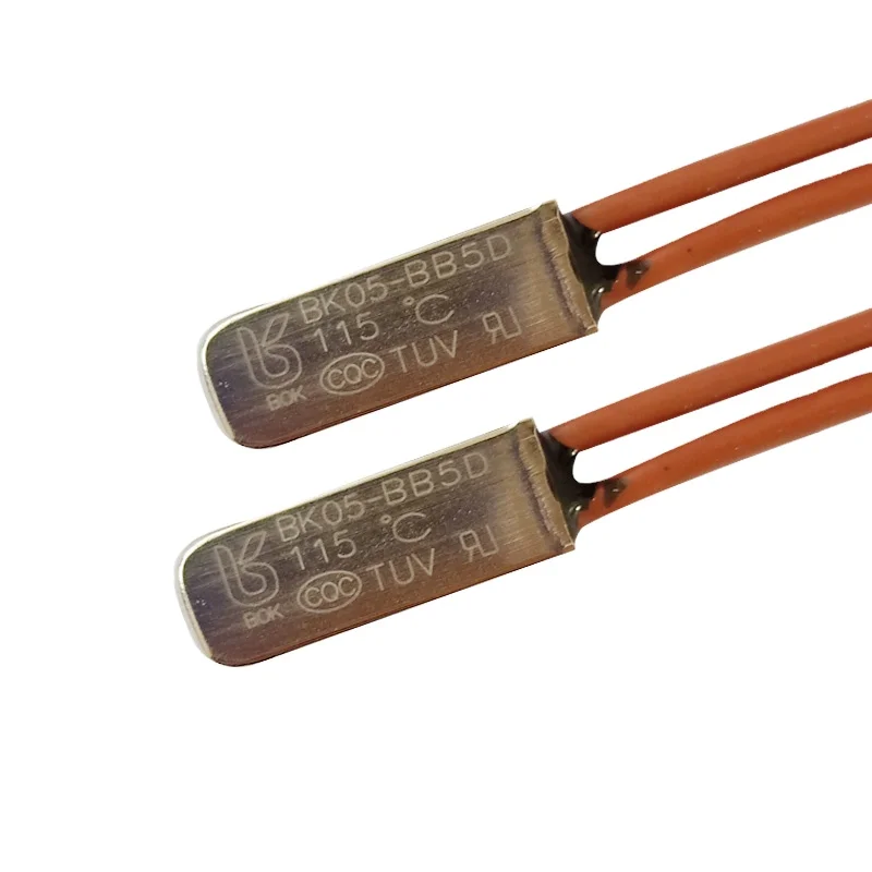 KSD9700 Bimetal Temperature control switch Metal Shell 5A 250V 105 degrees Normally closed thermal switch Overheat protector