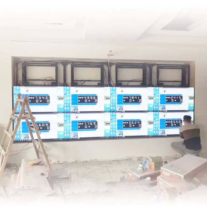 China Supplier Ultra Narrow Bezel Wifi Solutions Digital Multi Screen Videowall for Advertising