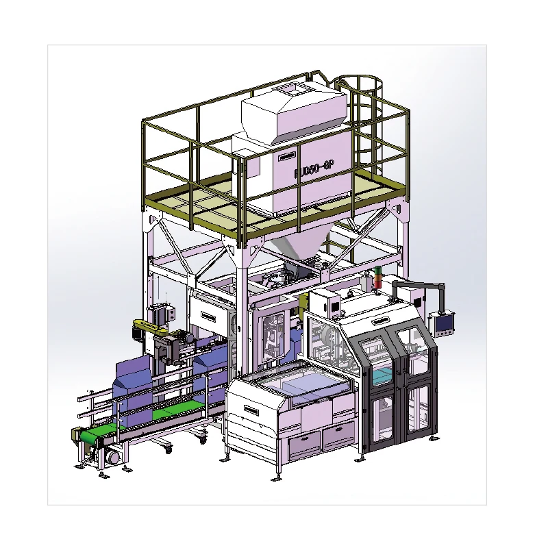 Factory Price Line For Grain Automatic Packaging Machine Unit packaging machine for grain