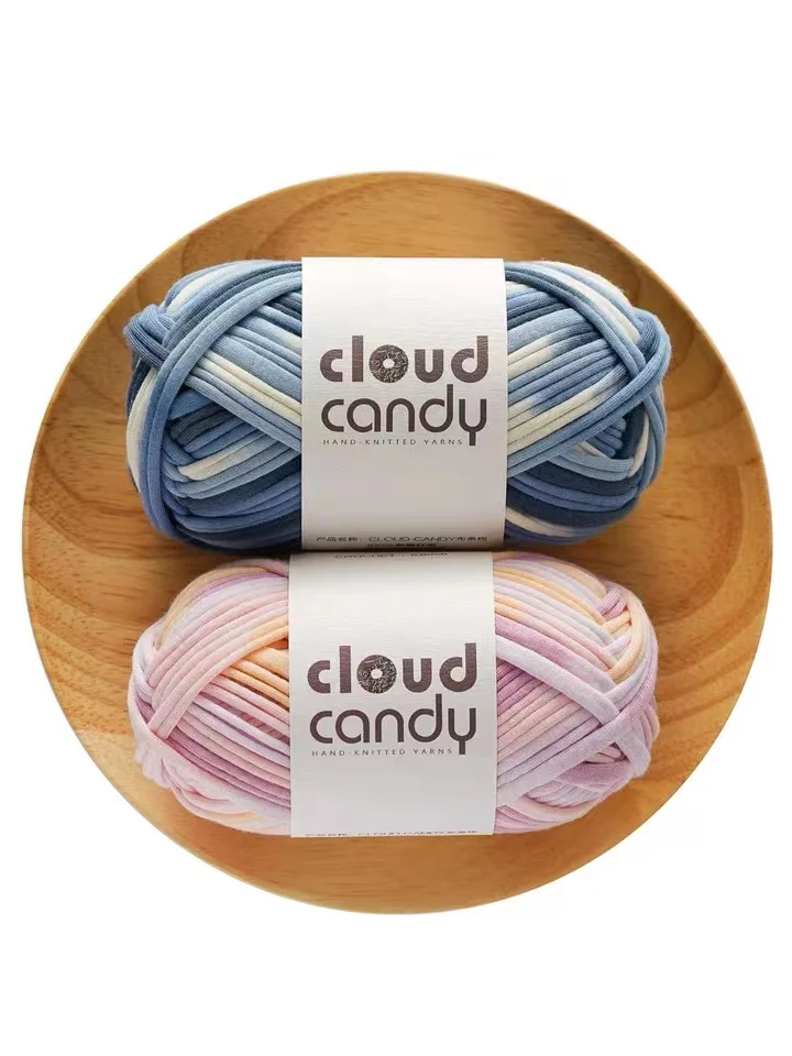 Cloth thread material yarn crochet bag handmade tshirt yarn turkey cloth yarn