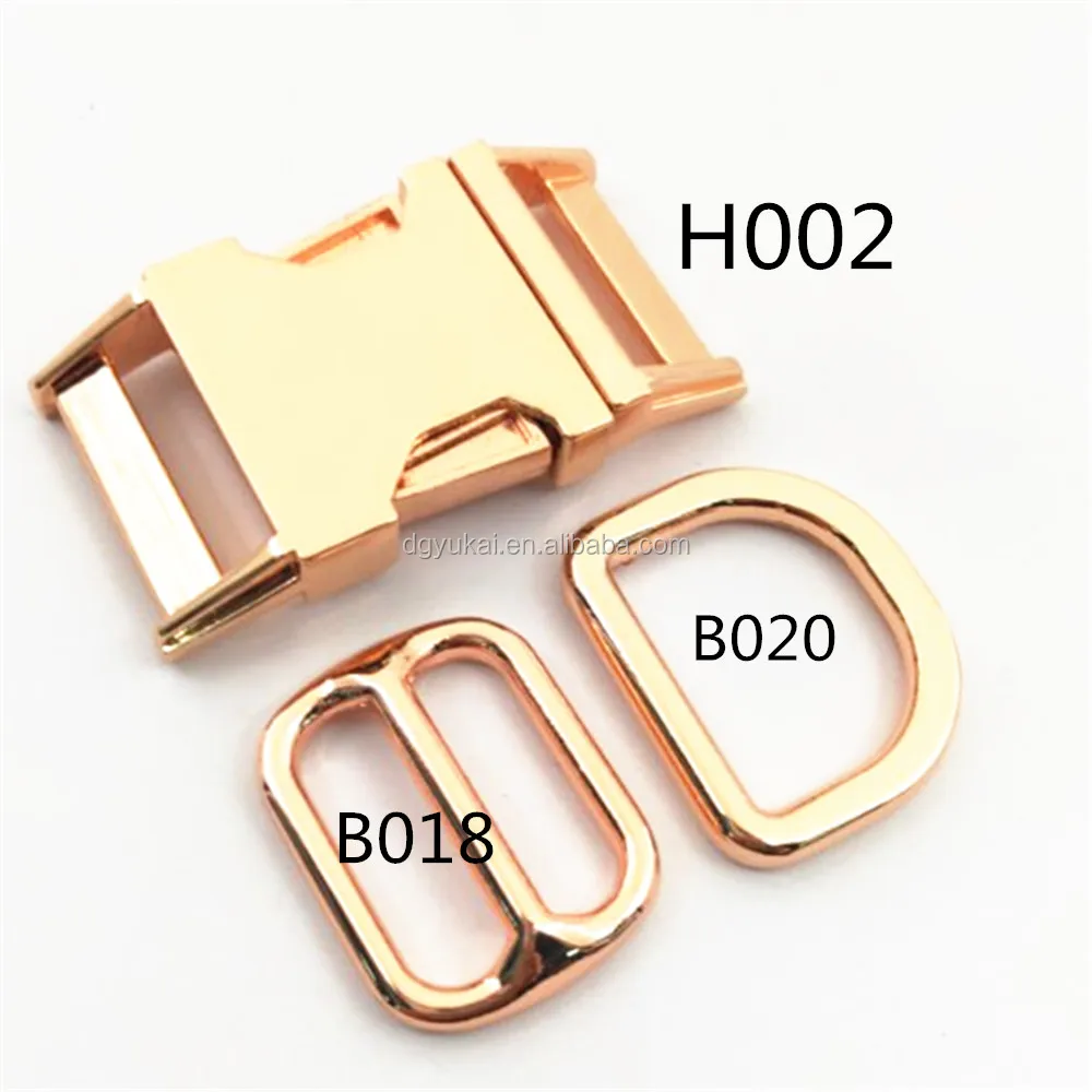 Wholesale 25mm Dog Collar Buckle Alloy Colorful tri-glide Metal Bag Buckle Custom 1 Inch tri-glide Metal Buckle for Handbags