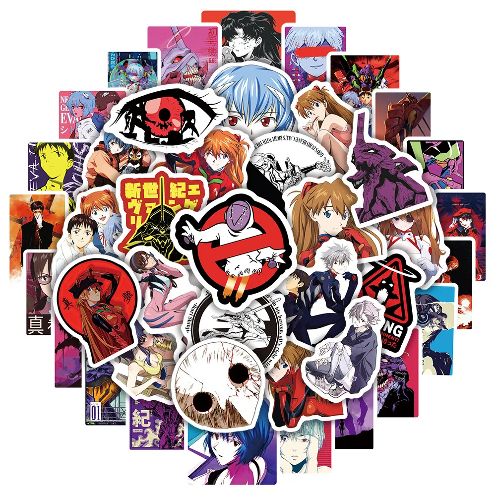 100pcs Viny Hot Animation Bunny Sexy Girl Lady Cartoon Stickers Boy Decoration Luggage Waterproof Foot Stickers