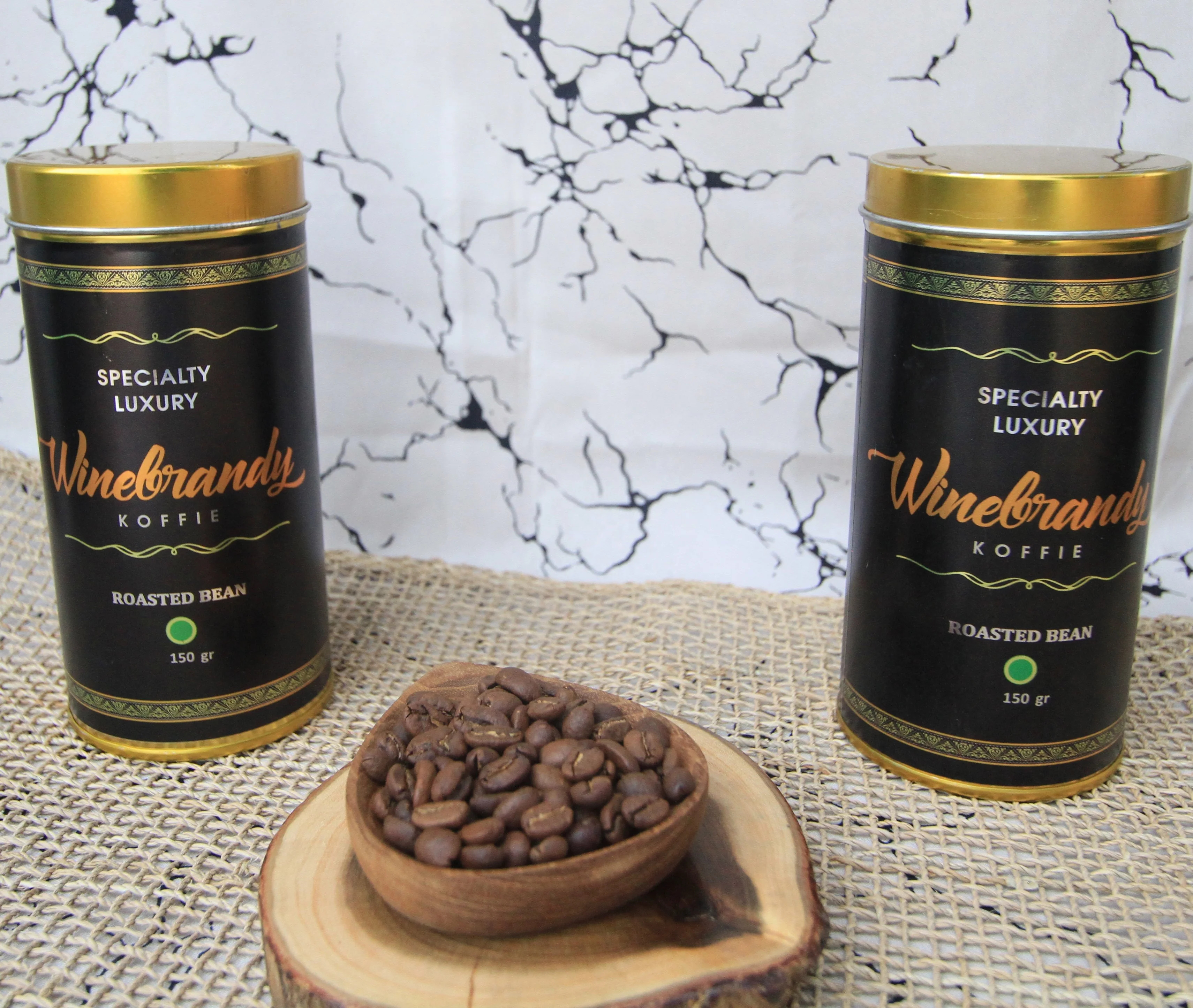 
Best Selling Roasted Coffee Beans Arabica Wine Winebrandy by Koffie Prabu 