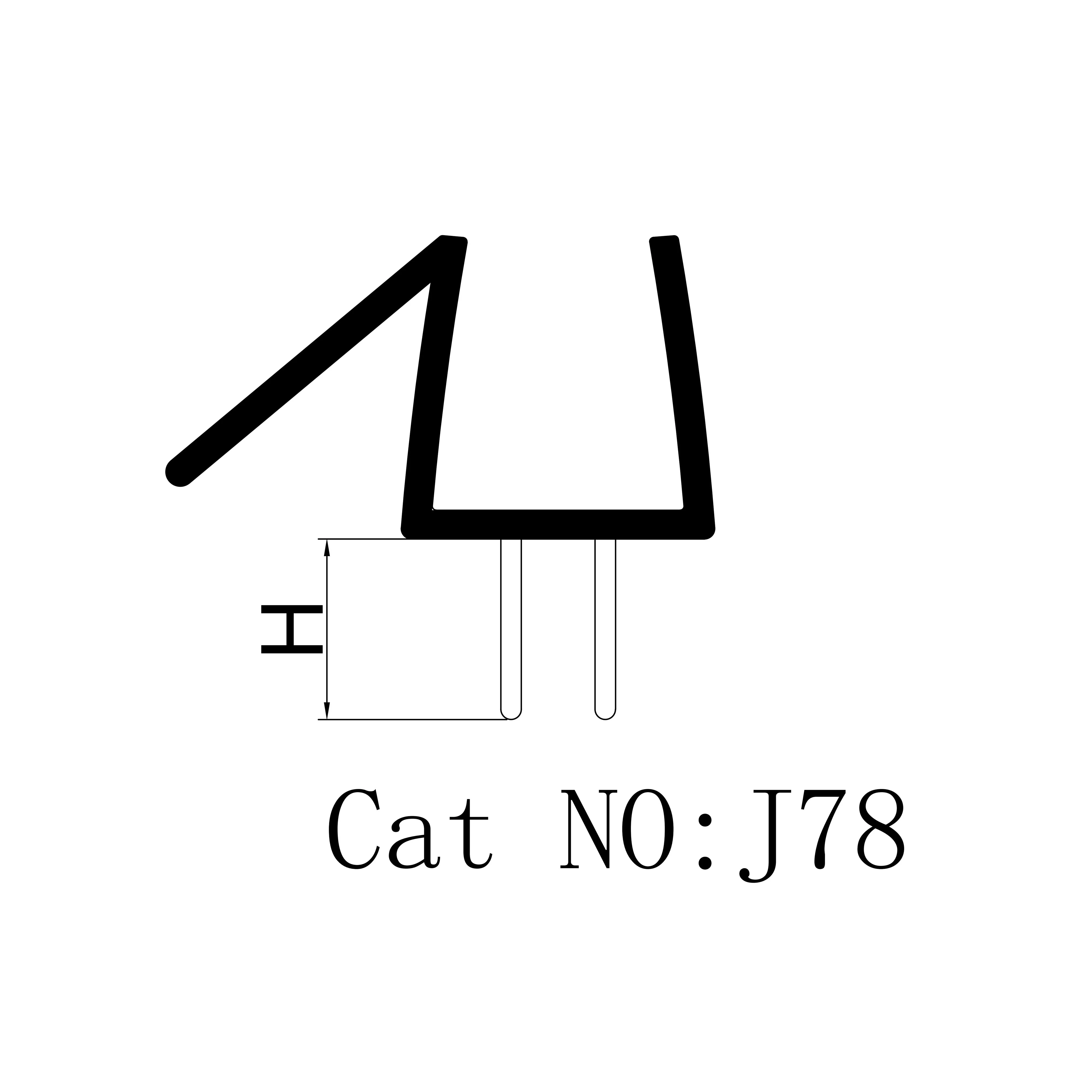 Modern Design Connection Seal Strip for Bathroom Glass Panels Doors PVC Plastic Door Seal of Rubber Material Shower Window Use