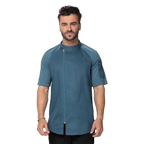 Wholesale price classic restaurant uniform for chef custom designer chef uniforms chef coats jacket men kitchen custom logo