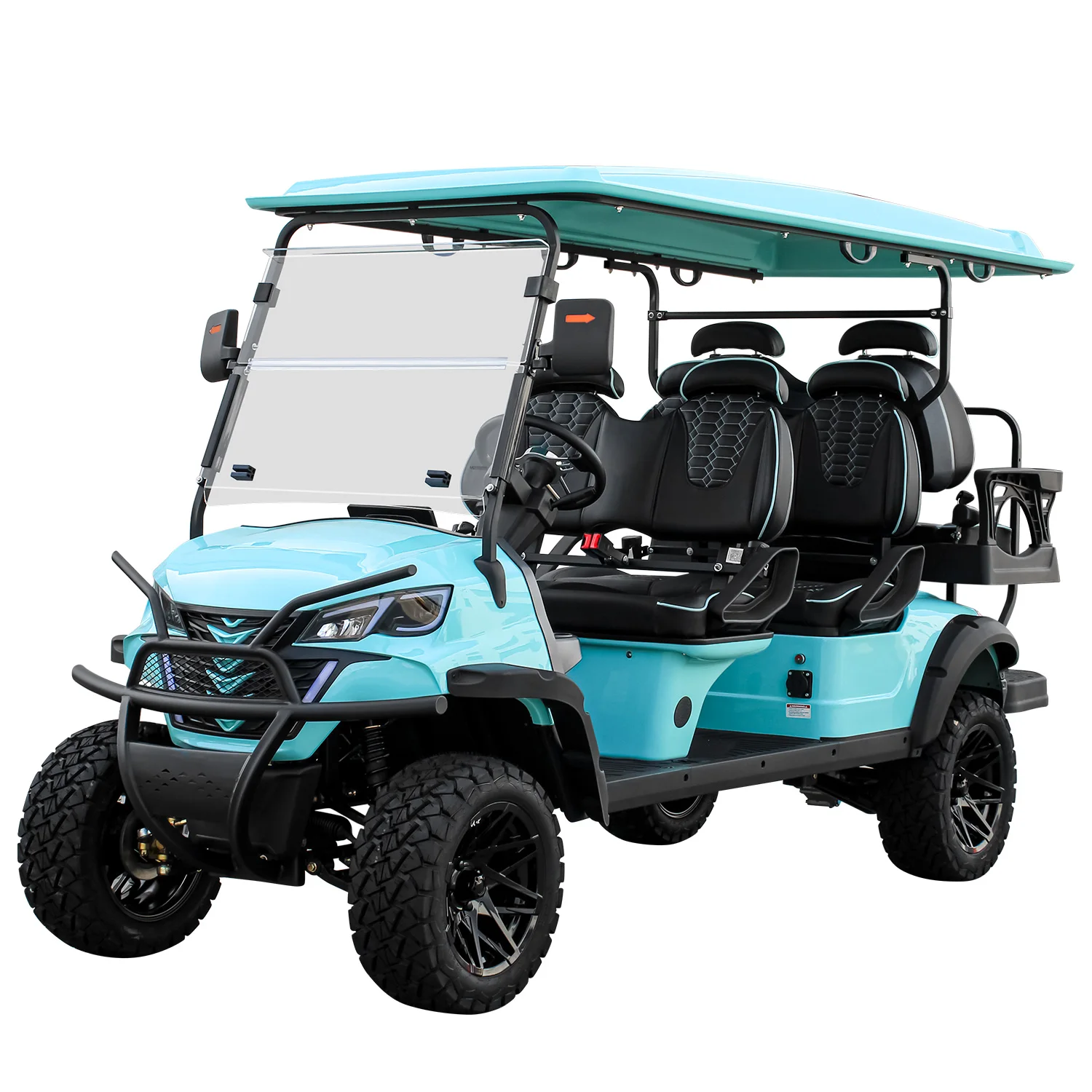72/48 вольт Street Legal 4 + 2 местный гольф-кар 6 охотничий Электрический гольф-кар с литиевой батареей