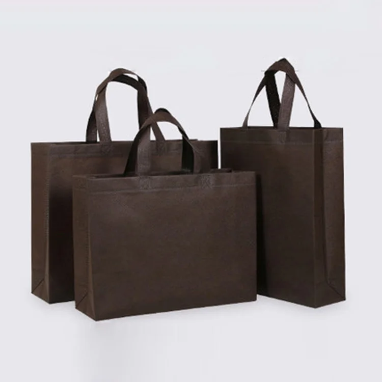 YASEN Custom Printed Logo Promotional Non Woven Bag Shopping Bag Factory Price Stock Nonwoven Fabric Carry Bags