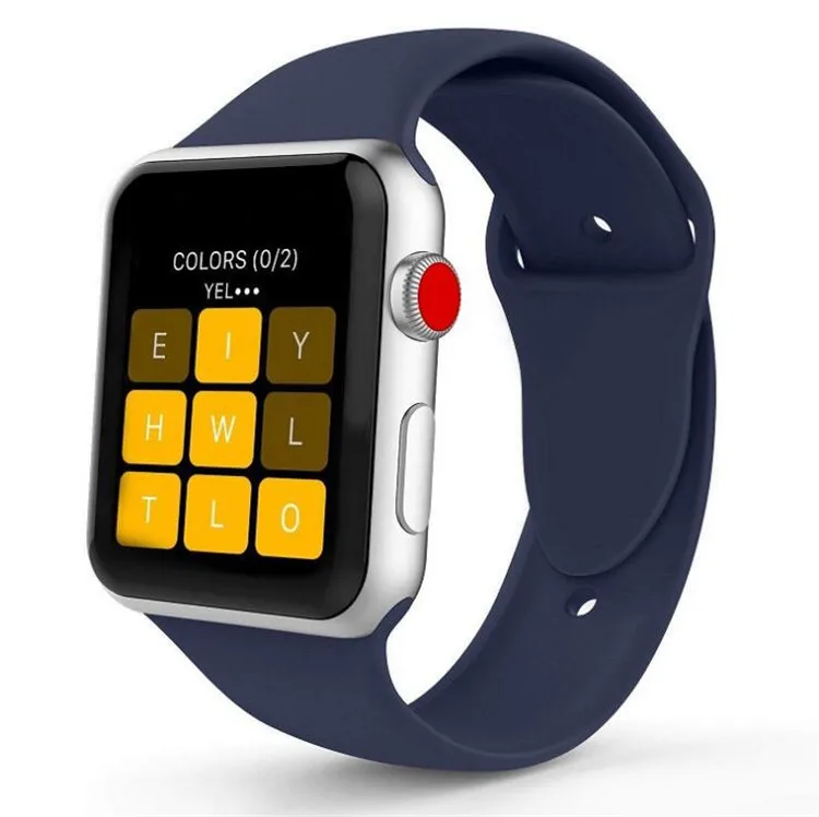  Ремешок силиконовый для Apple Watch 42 мм 44 38