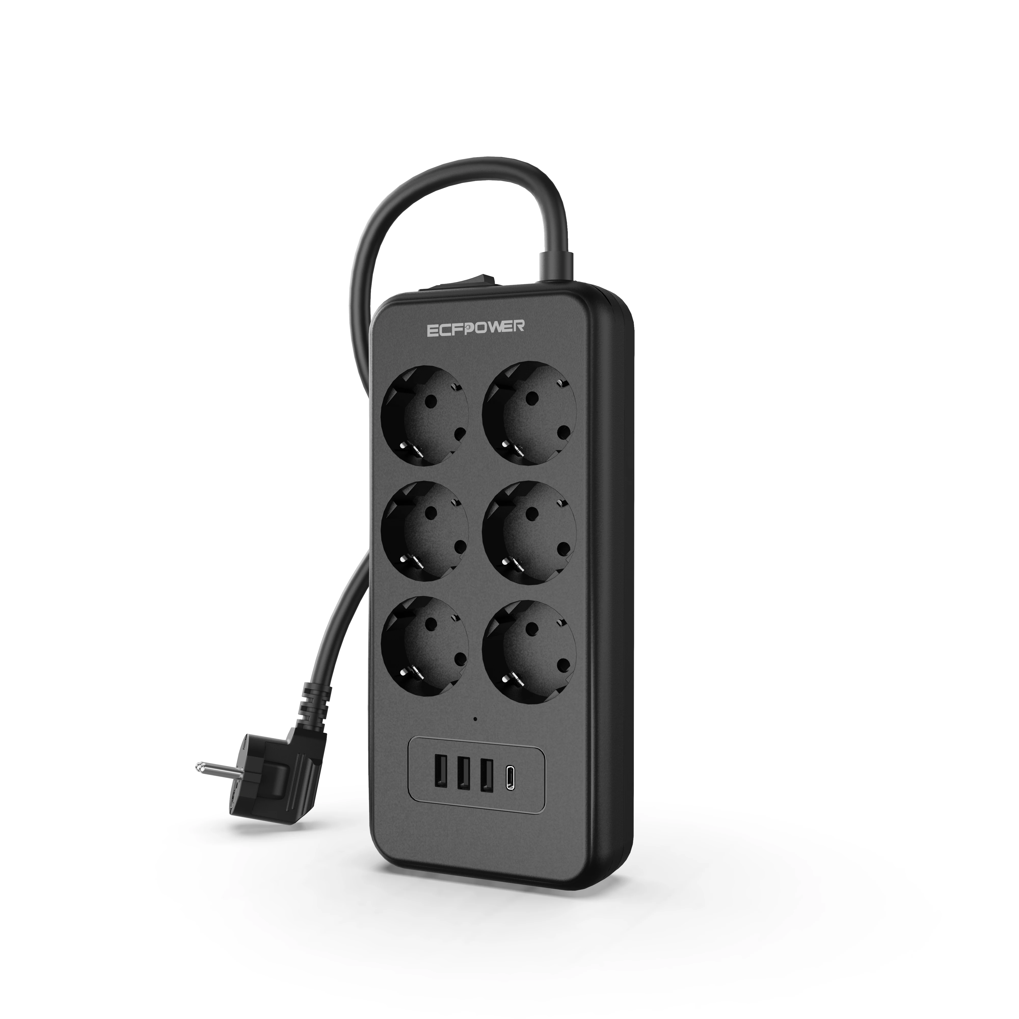 Удлинительный шнур европейского стандарта сетевой фильтр с Usb Pd 6 Ac стабилизатор напряжения для дома офиса