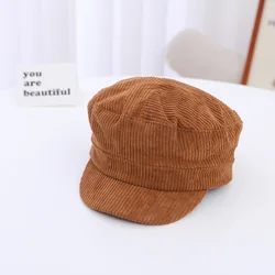 Winter Kids Hat For Girl And Boy Children Beret Caps Octagonal Clothes For Newborn Photography Props Child Hat Korean