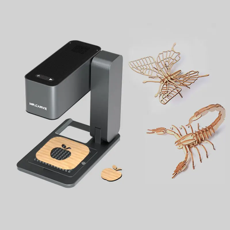 Desktop Professional Cutter Mini Portable 10W Laser Marking Engraving Machine For Kit Diy Glass Metal bottle cup Wood Tools