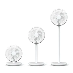 10 Inch Circulating fan Air cooling home adjustable height portable floor standing fans