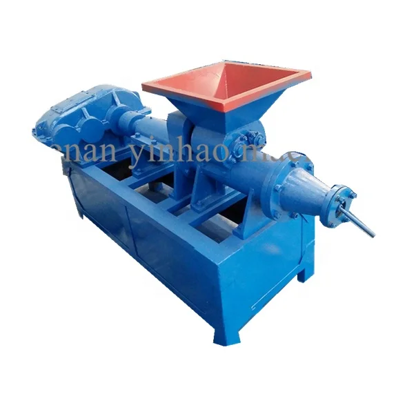 Small Biomass Charcoal Machine Wood Coal Sawdust Briquette Extruder Machine