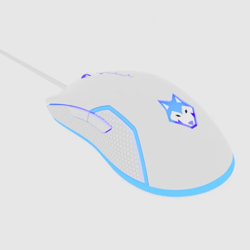 Clavier de jeu Lightweight Wired Gaming Mouse with 7 Button 16RGB Programmable 7200 DPI Ultralight Ergonomic 65G Honeycomb