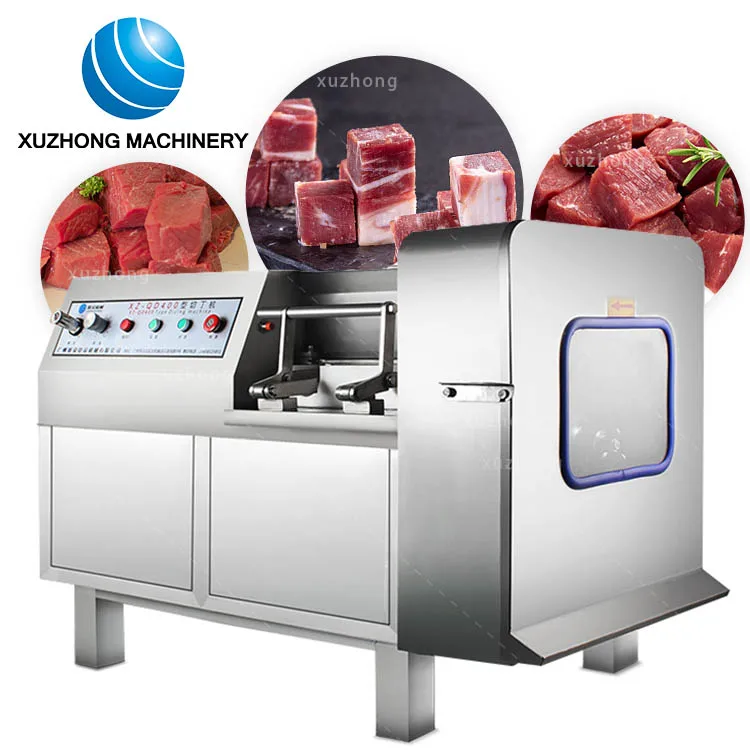 Stainless Steel Chicken Meat Dicer Cutting Machine Automatic Meat Dicer Cube Cutting Machine Meat Dicer Machine Cubes