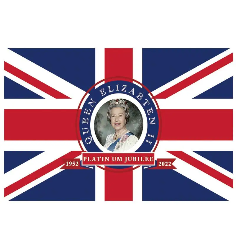 2022 UK Queen Queen Elizabeth II Memorial flag 3x5ft custom flag uk England Flags