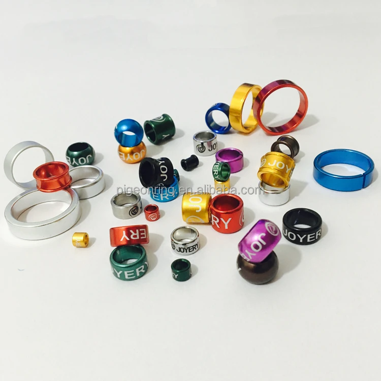 Wholesale High quality Aluminum bird rings Carrier pigeon rings all size