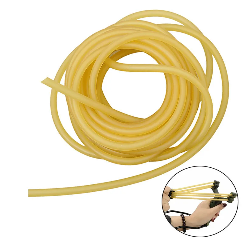 Latex Rubber Tubing Slingshot Catapult Band Tube Natural Rubber Hose Accessories for Making Hunting Catapult Slingshot