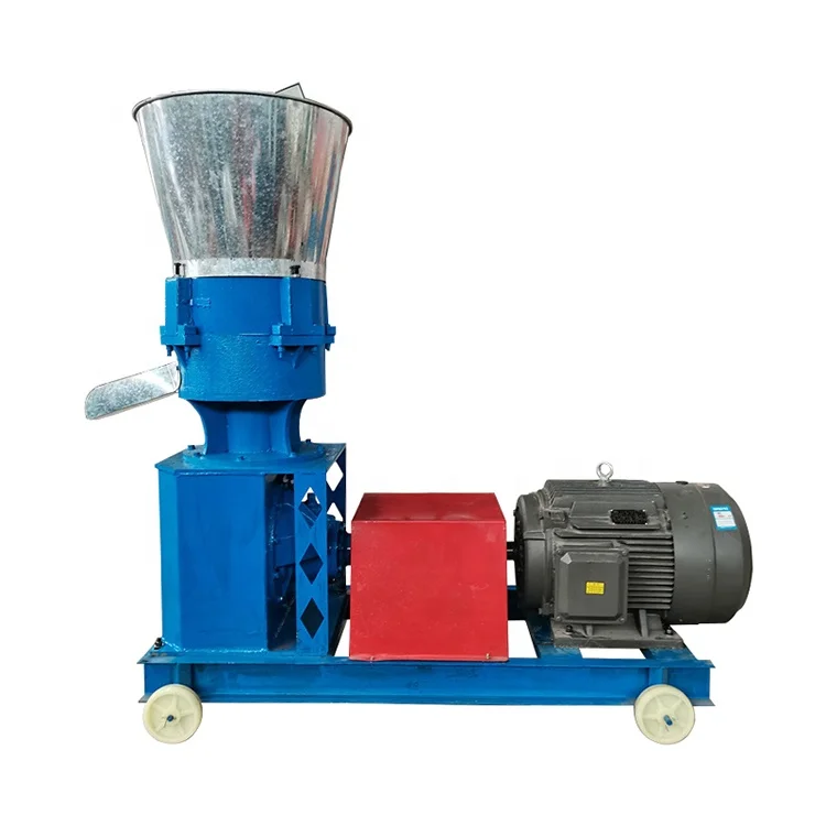 Hongting Hot-sales High efficiency automatic animal feed pellet machine fish shrimp chicken sheep cattle feed making machine