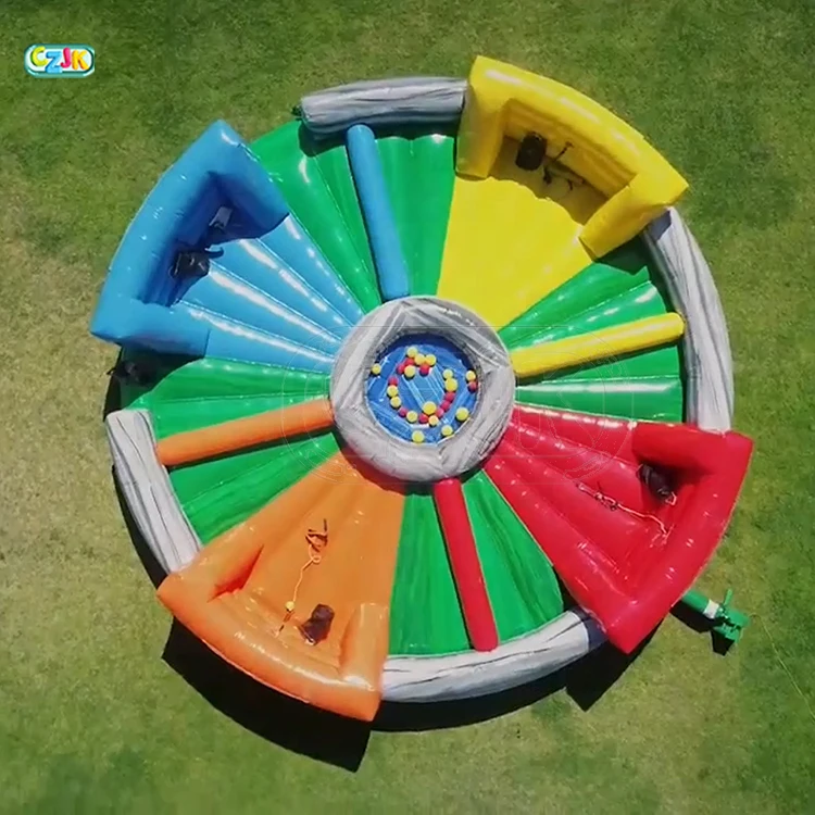 inflatable human hungry hippos chow down game inflatable hungry hippo game for sale