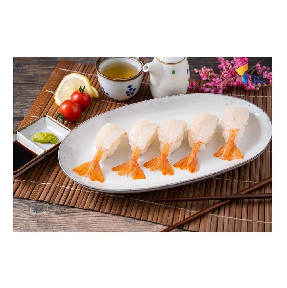 The Raw Argentinian Red Shrimp with High Premium Frozen Food for Making Sushi with Good Price Made in Thailand