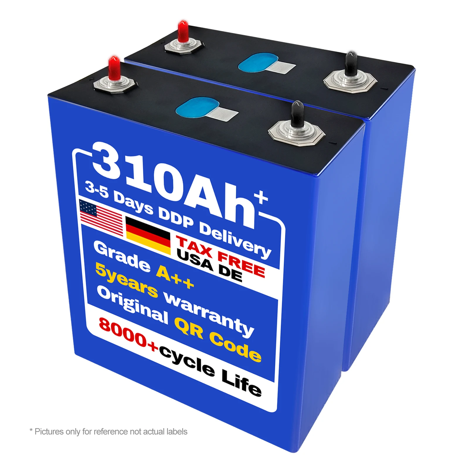 Grade A++ batteries in euroepe warehouse 280Ah lithium lifepo4 battery 3.2v 280ah lifepo4 battery cell for ESS solar energy