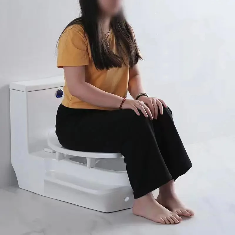 Squat Dual-Purpose Toilet Changed To Toilet Integrated Desktop Pit-Free Sit Squat Toilet Open-Mounted Dual-Purpose