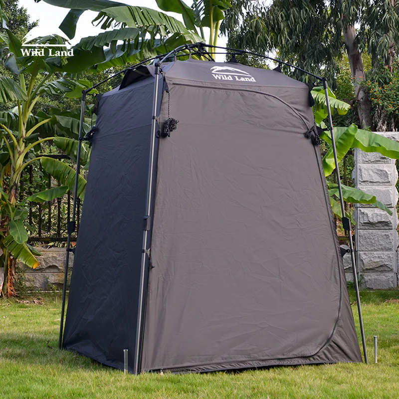 Wild Land Outdoor Pop Up Privacy Tent Instant Portable Outdoor Shower Tent Camp Toilet Changing Room