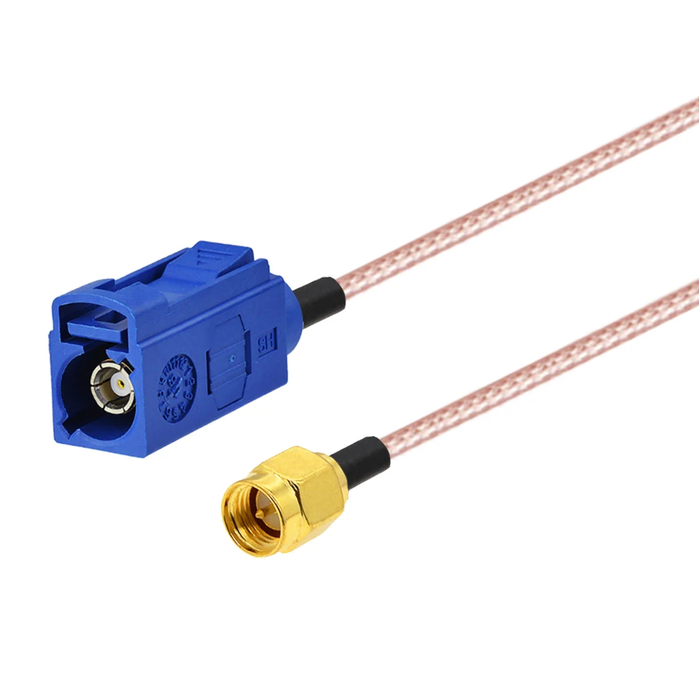 Straight Fakra C Female To SMA Male RG174 RG316 Cable Car GPS Antenna Fakra Extension Cable 15CM Pigtail