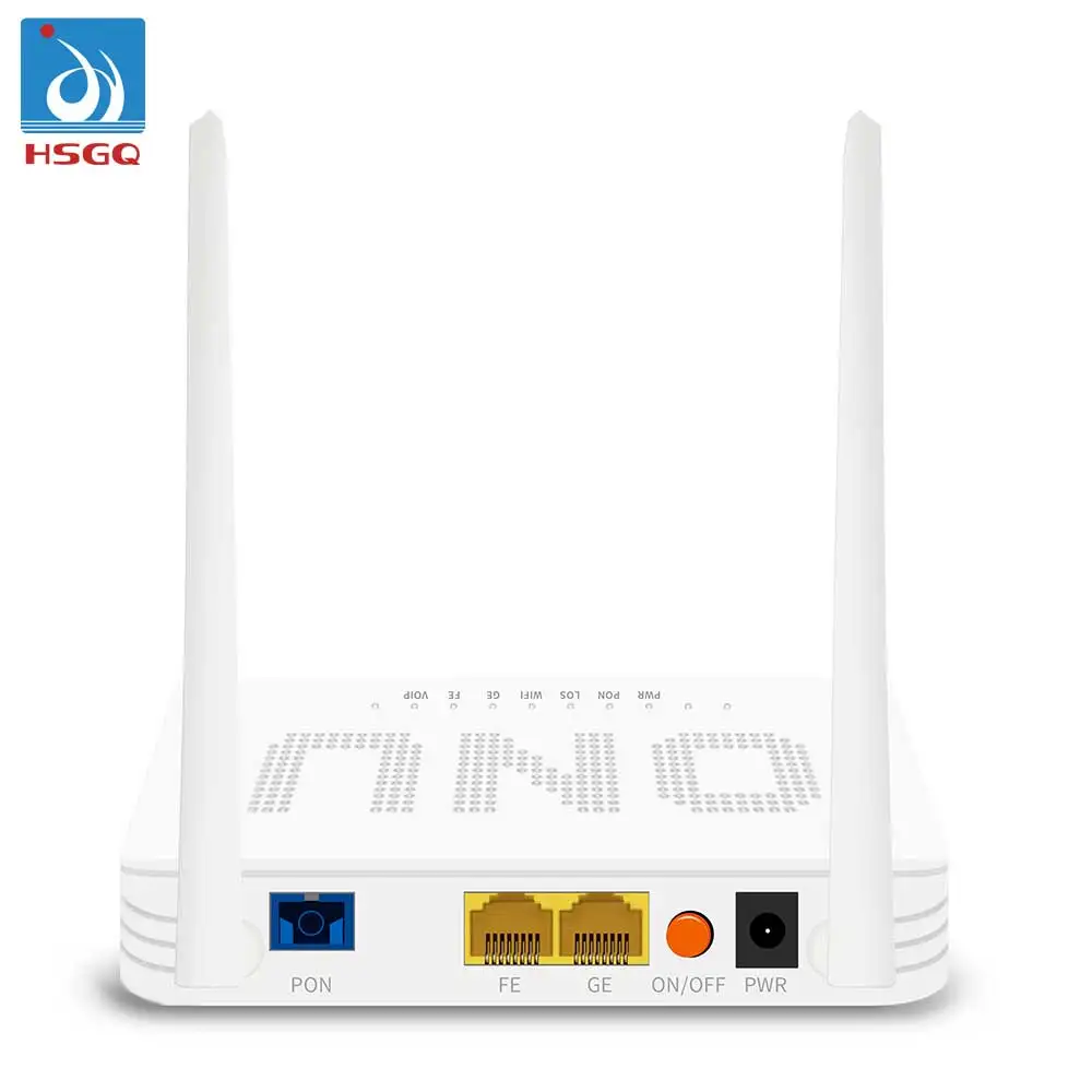 HSGQ-X110W 1ge+1fe XPON ONU ONT con 2.4G wifi ONU XPON ONT xpon onu