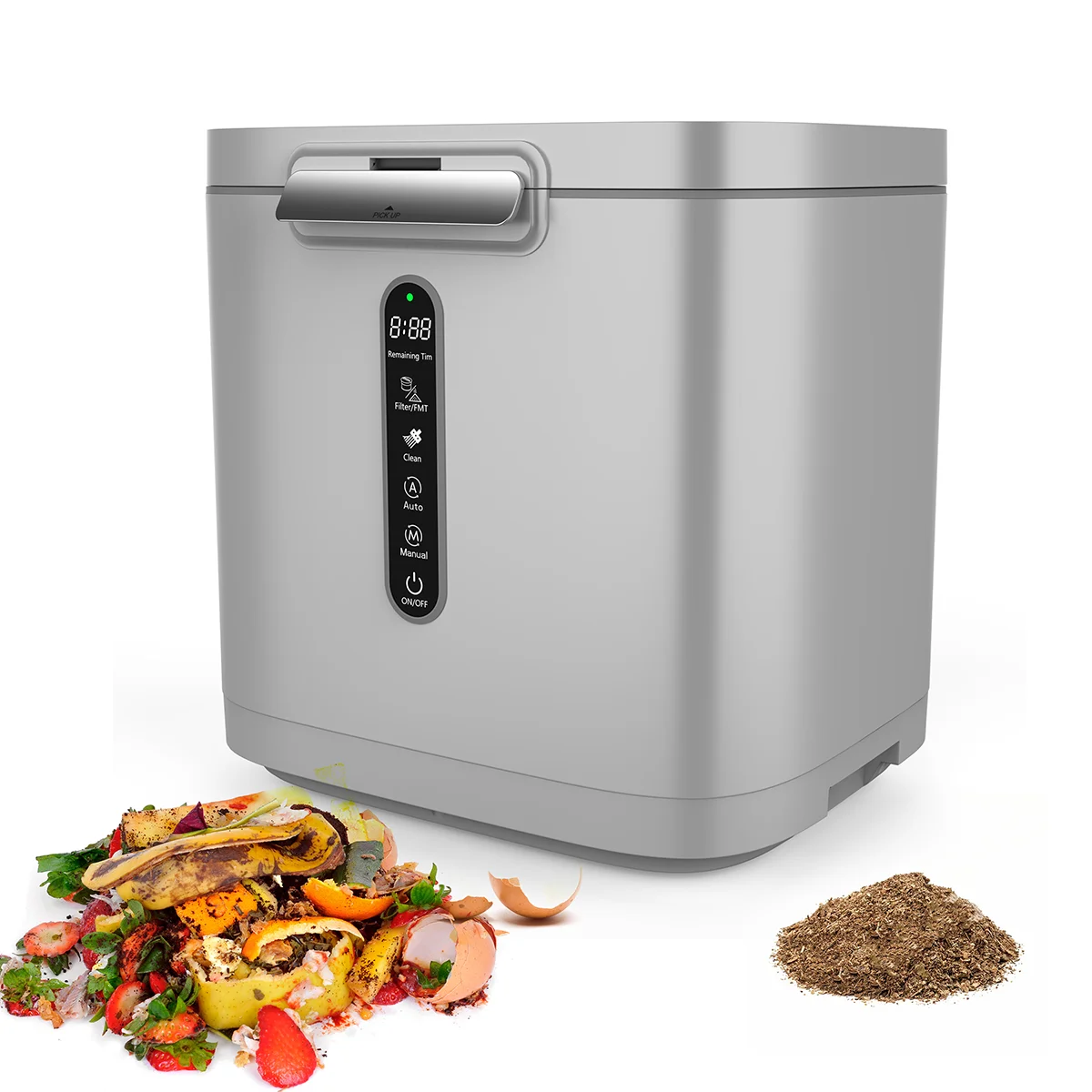 New zero pollution organic food waste converter machine 220 v food waste recycling machine kitchen waste disposable