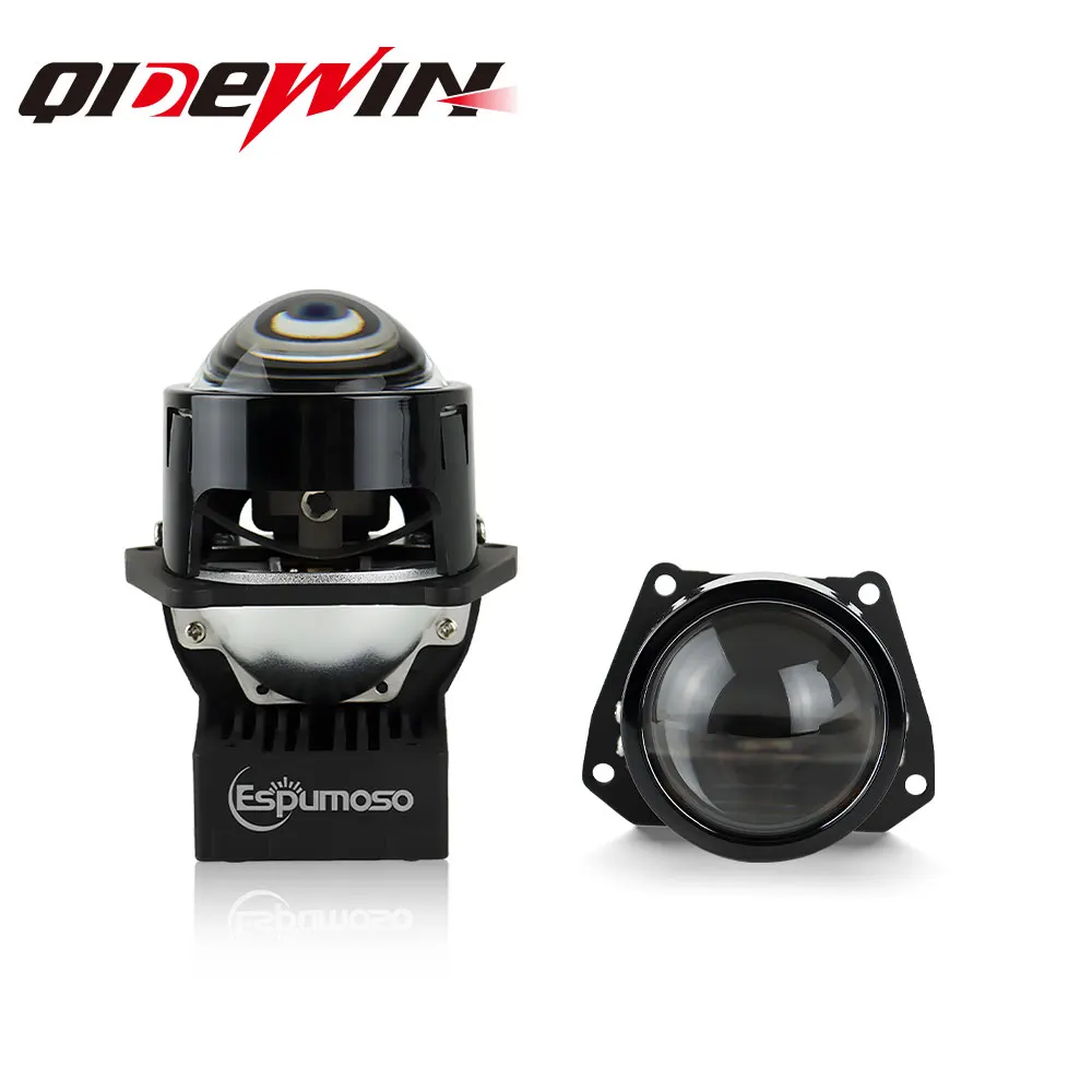 Brand new Auto Lighting System K207 led fog lamp hi low beam 55W 2inch bi Led laser Projector lens for all car
