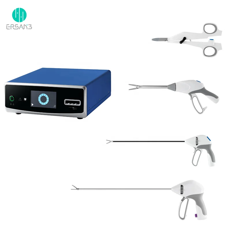 High-Frequency Surgical Instruments Curved Forceps Electrode Ligasure Bipolar Electrosurgery Generator Cut Coagulate Ligasure