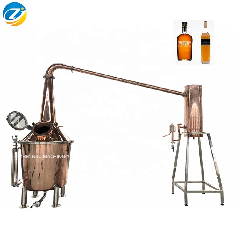 400l alcohol boiler copper pot still distillation whiskey distillery