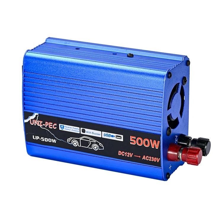 Портативный автомобильный инвертор высокочастотный выключенный 500 Вт мощность 12 В в 220
