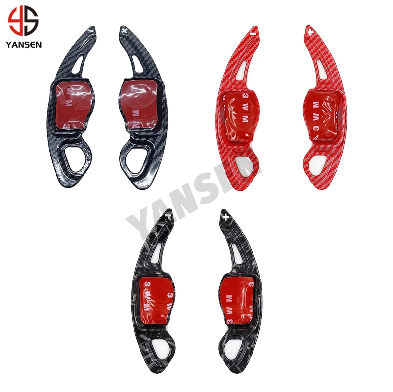 New ABS Carbon Fiber Paddle Shift For VW Golf MK5 MK6 GTI R Passat B6 B7 Jetta MK5 Scirocco R36 R20 2024 Accessories
