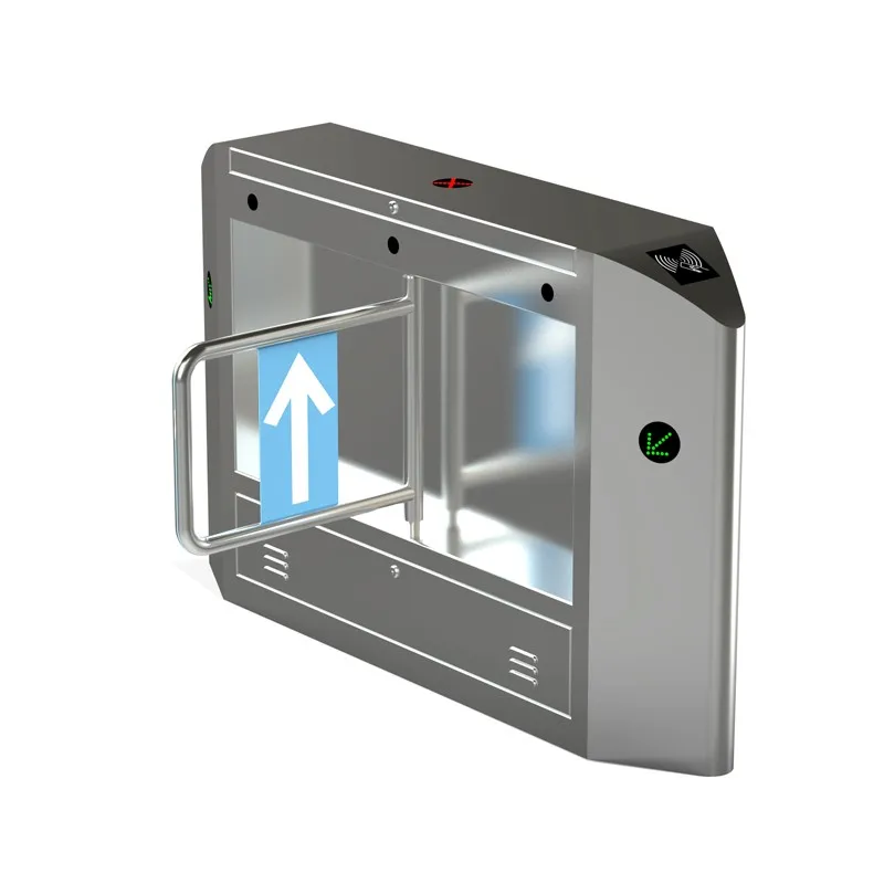 Entrance automatic security small swing turnstile barrier gate fast speed gate swing barrier turnstile with access control