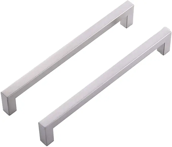 
China factory stainless steel pull handle drawer long handles spring door handle 