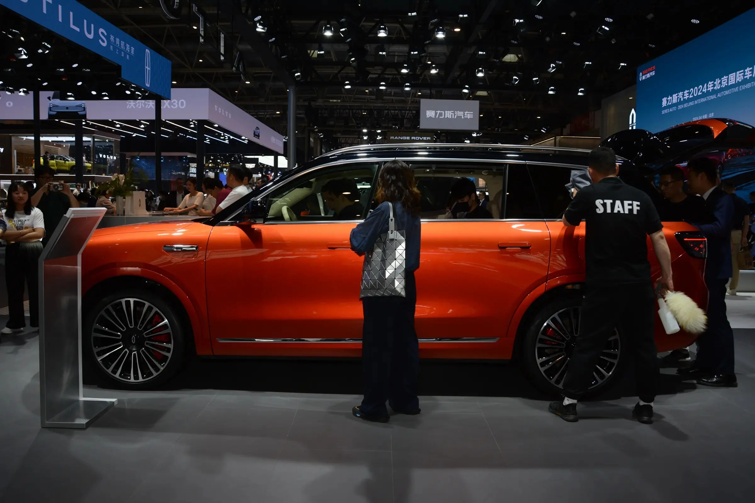 2024 Aeto M9 Huawei новые энергетические автомобили EV чистые электрические внедорожники Роскошные Aito гибридные сереты Hydrid автомобиль