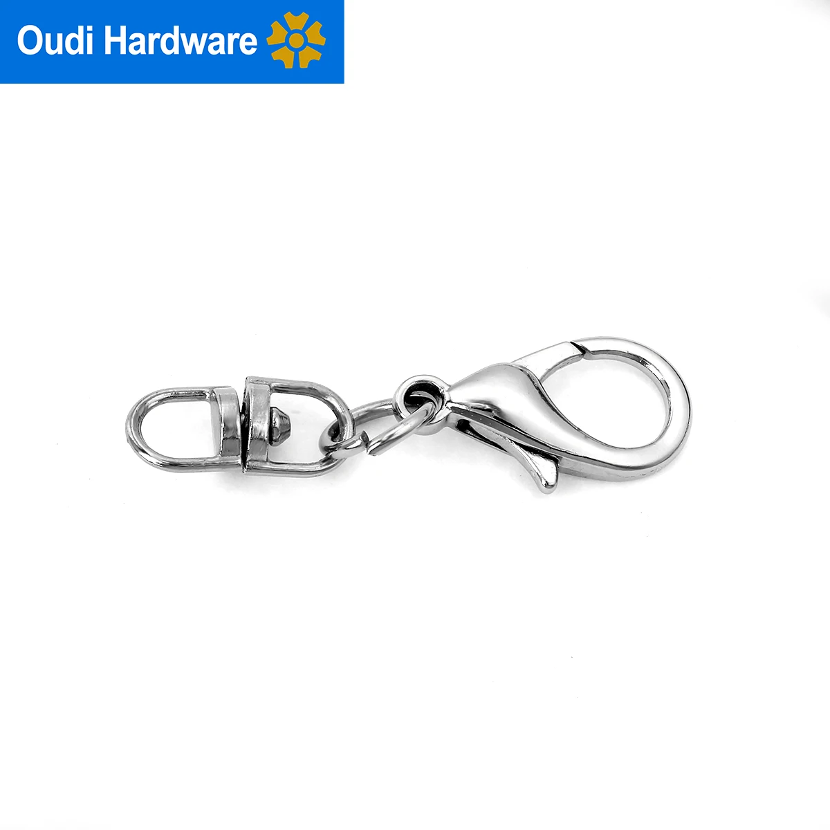 Factory Supply Key Chain Accessories Metal O Ring Custom Split Key Chain Ring With Logo Round Metal Key Ring For Keychain