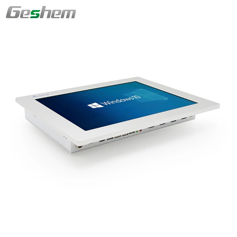 Fashion industrial tablet touch screen 15 inch win 10  high brightness ip65 pc case front panel pc