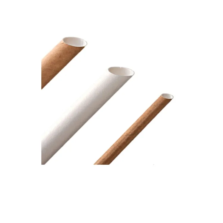 Organic natural Corn Biodegradable Pla Drinking Straight Paper straws