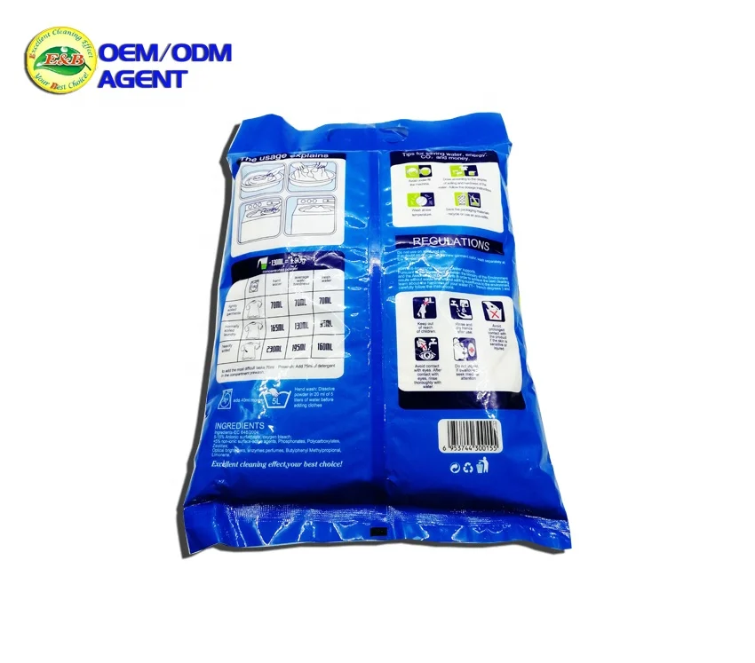 Super decontamination natural soap powder hand friendly washing powder remove the phosphorus-free detergent