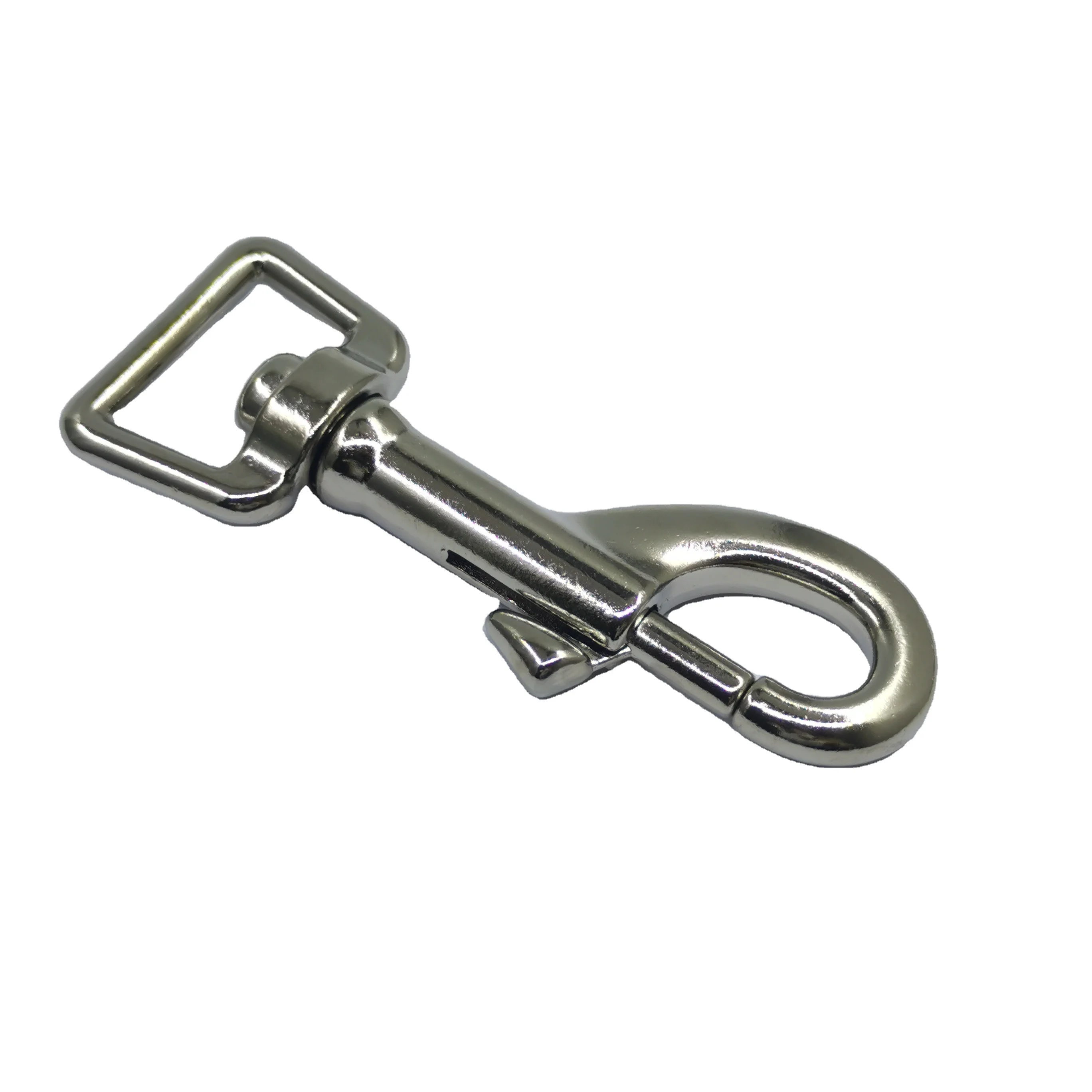 Hot selling metal hardware collar buckle custom swivel bolt dog leash for pet supplies Rotating dog hook