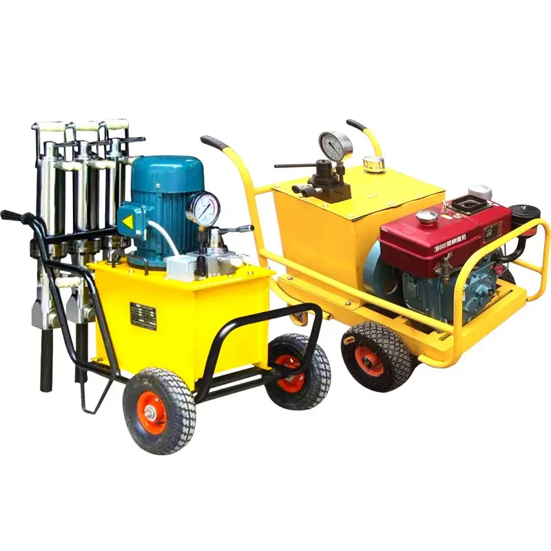 Good Quality Stone Splitting Breaking Machine For Mountain Hydraulic Excavator Rock Splitter